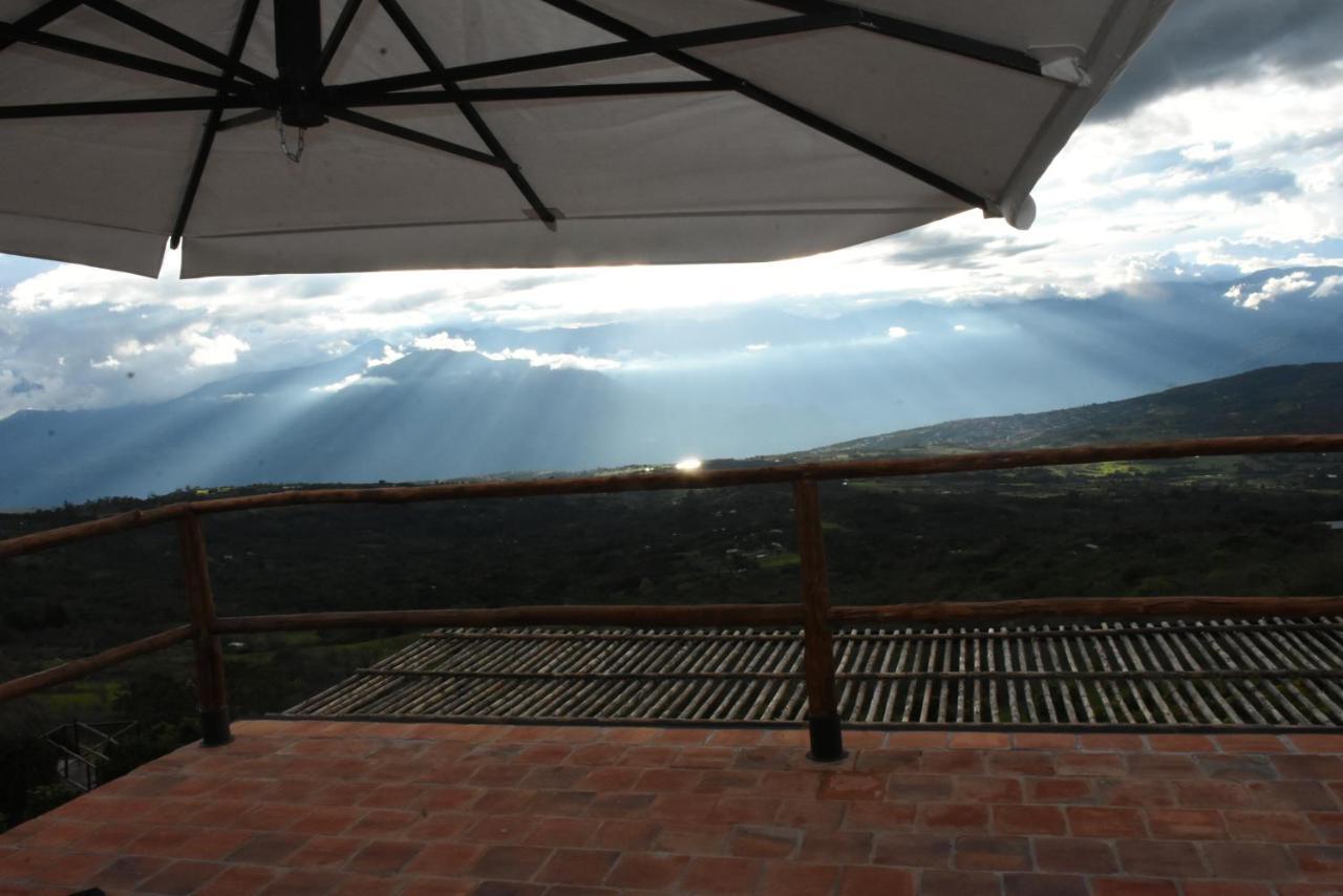 eco-Hotel Cariguá Barichara Esterno foto