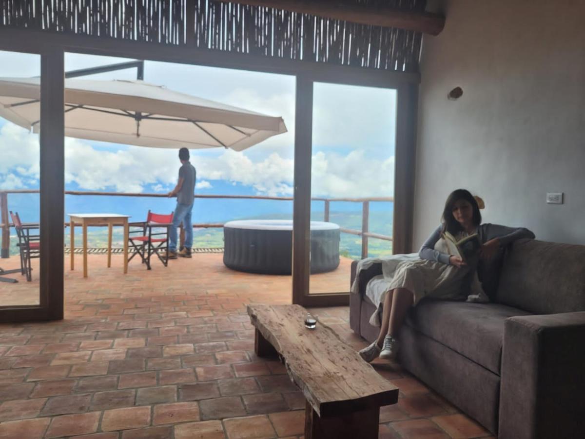 eco-Hotel Cariguá Barichara Esterno foto