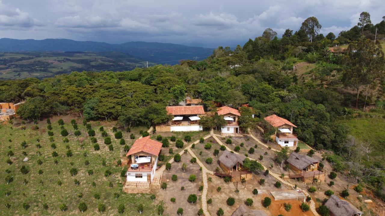 eco-Hotel Cariguá Barichara Esterno foto
