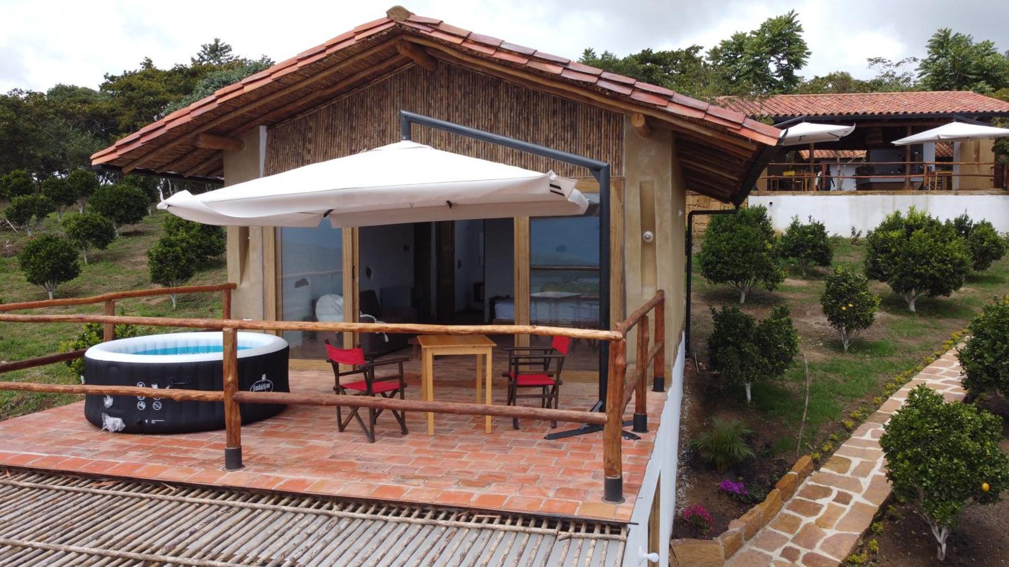 eco-Hotel Cariguá Barichara Esterno foto