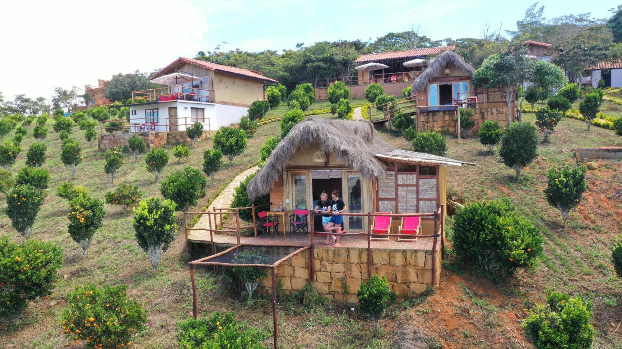 eco-Hotel Cariguá Barichara Esterno foto